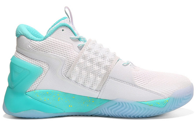PEAK Cushioning Slip Resistant Abrasion Resistant Coverage Mid top Basketball Shoes Men’s