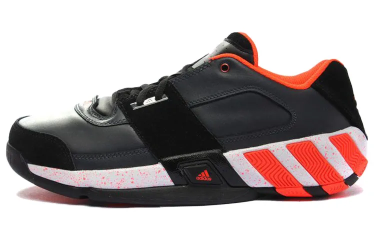 Adidas Regulat Comfortable Slip Resistant Slip Resistant Low top Vintage Basketball Shoes Men's Red Black