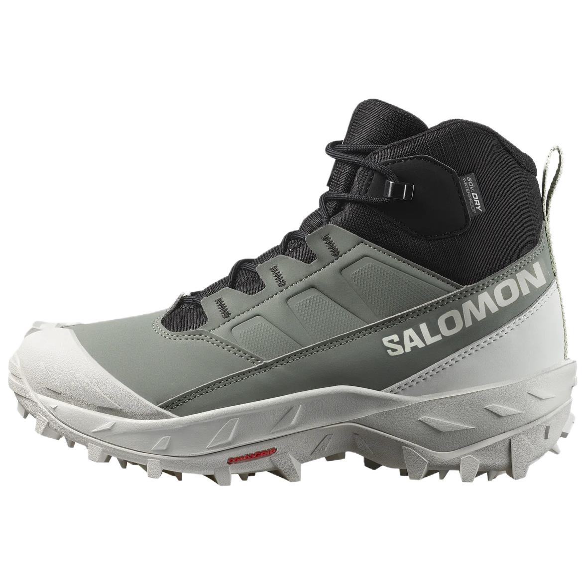 SALOMON Non Slip And Waterproof High top Hiking Shoes Women’s Green