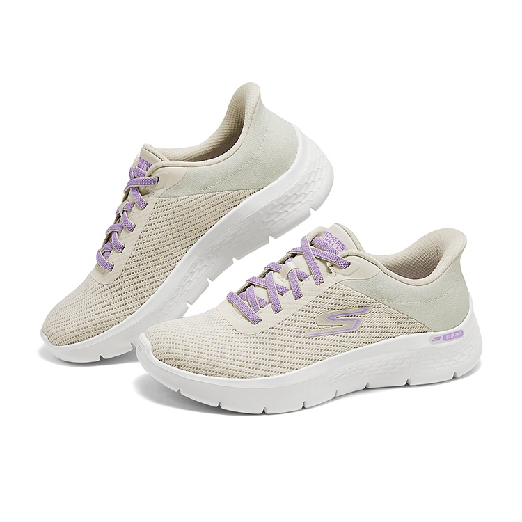 Skechers Comfortable Walking Abrasion Resistant Walking Shoes Women’s White