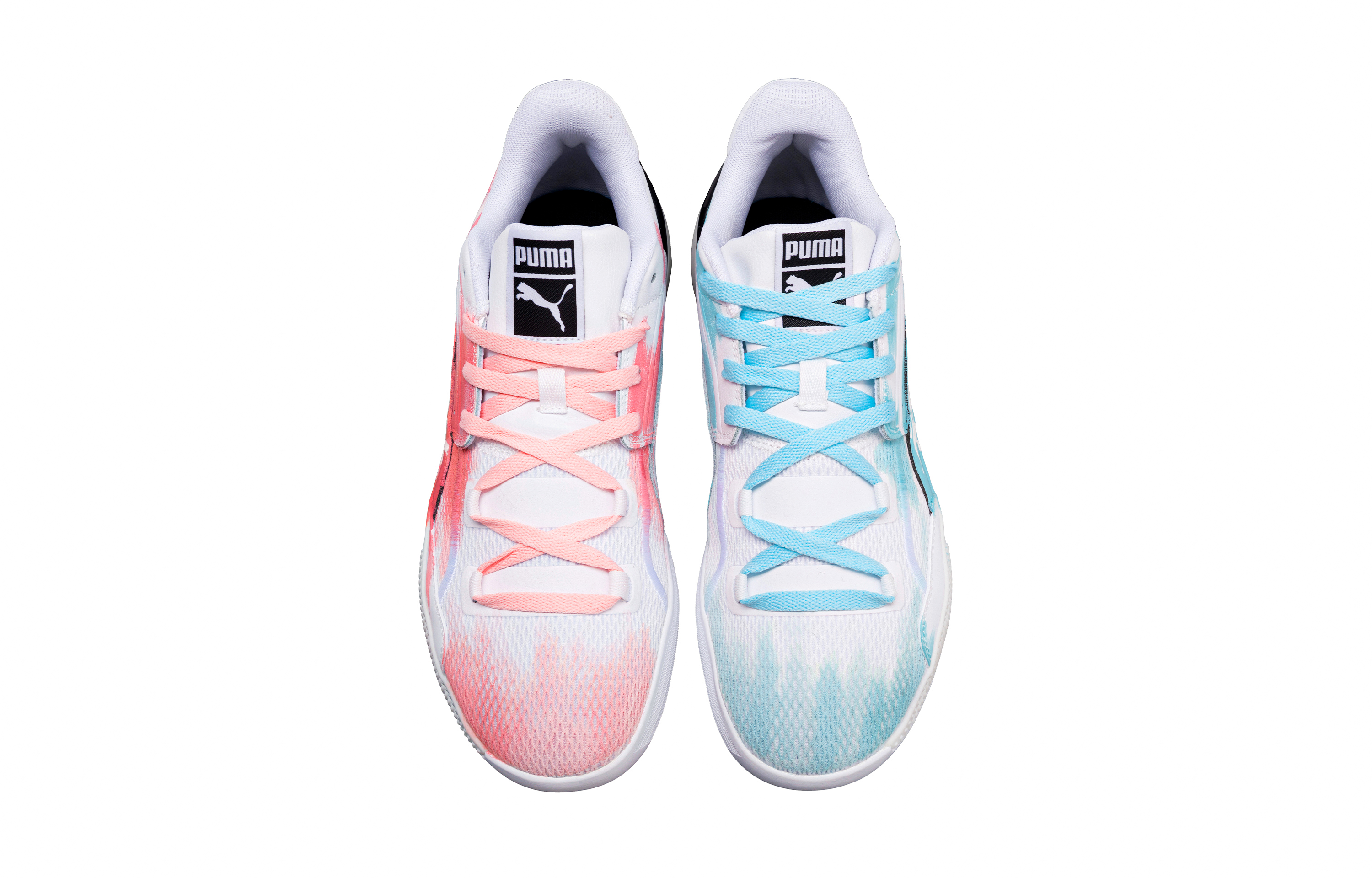 PUMA Clyde Hardwood Team Iridescent Tale Slip Resistant Abrasion Resistant Slip Resistant Abrasion Resistant Low top