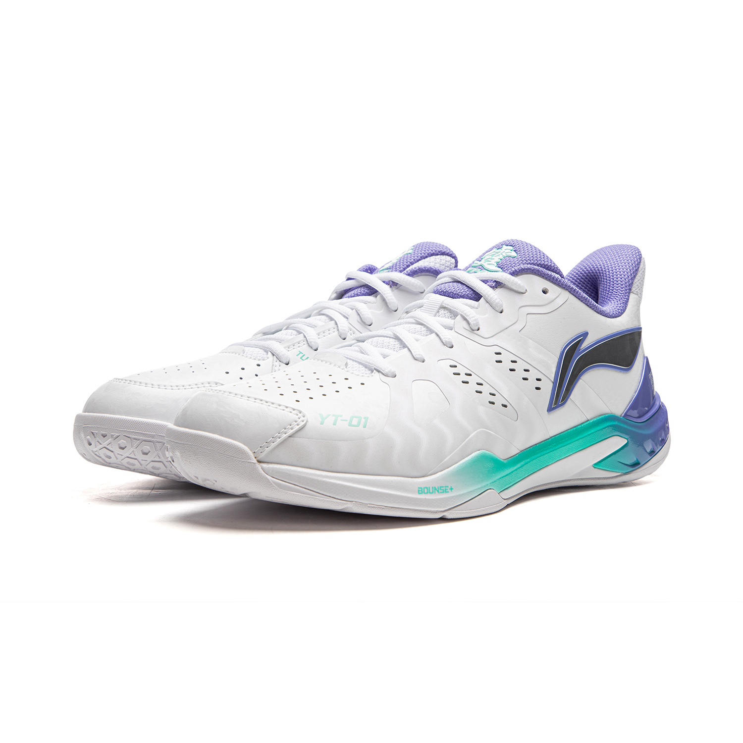Li Ning Cloud Thunder Rubber Slip Resistant, Abrasion Resistant, Breathable, Lightweight Low top Badminton Shoes Unisex