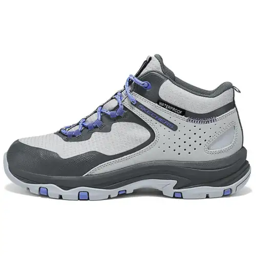 Skechers OUTDOOR Mid top Hiking Shoes Women's Purple Gray