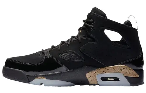 Jordan Flight Club 91 Black Metallic Gold 2018