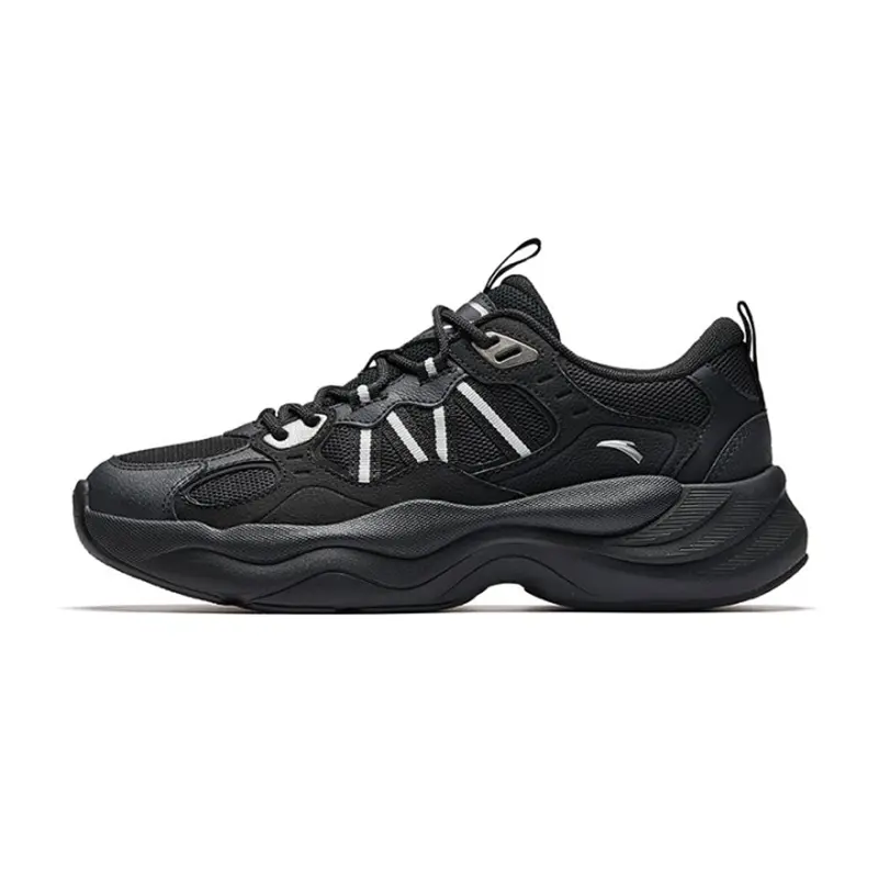 Anta PG Low top Casual Chunky Sneakers Men's Basic Black