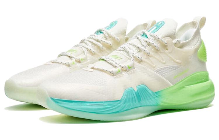 XTEP Jeremy Lin 2SE Low top Basketball Shoes Men’s White Blue Green