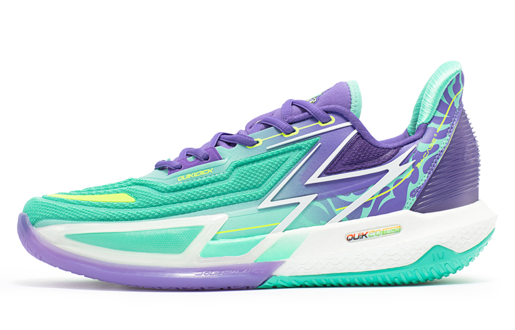 361° BIG3 4.0 Quick Pro Cushioning Slip Resistant Abrasion Resistant Breathable Low top Carbon Plate Basketball Shoes