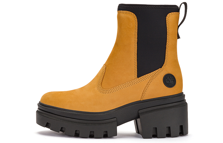Женские ботинки Timberland (желтые)