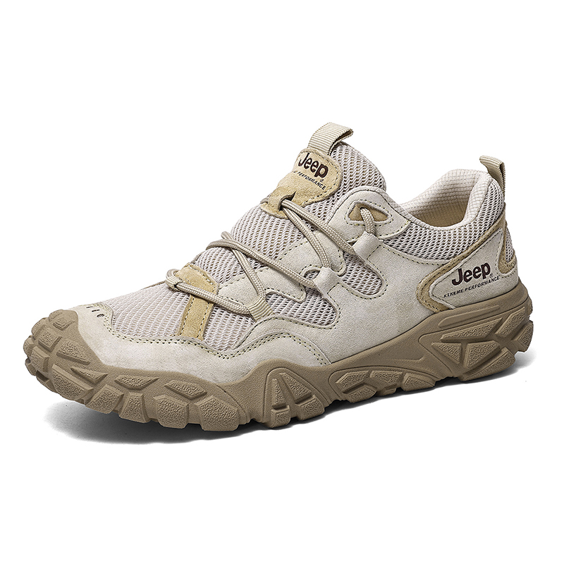 Jeep Fabric Breathable Low top Hiking Shoes Men’s