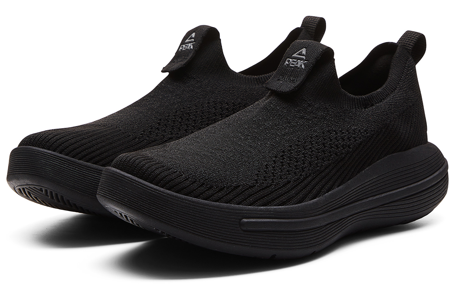 PEAK Taichi, Fufeng 3.0 Cushioning Abrasion Resistant Breathable Slip Resistant Low top Walking Shoes Women’s All Black