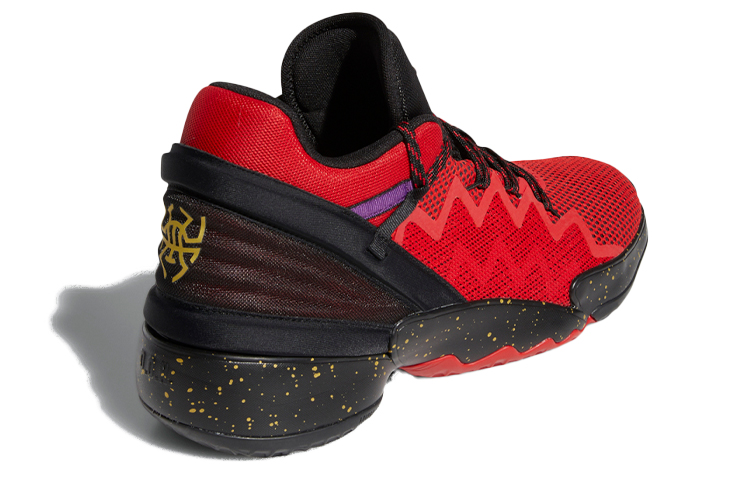 Мужские кроссовки adidas D.O.N. Issue #2 (красные) — фото 4