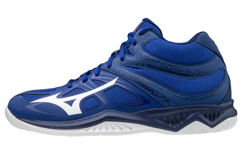 Mizuno Volleyball Shoes Men's Mid Top Blue