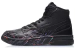 Li Ning 937 Deluxe Hi Synthetic Leather, Top Grain Cow Leather Cushioning Slip Resistant Abrasion Resistant Rebound