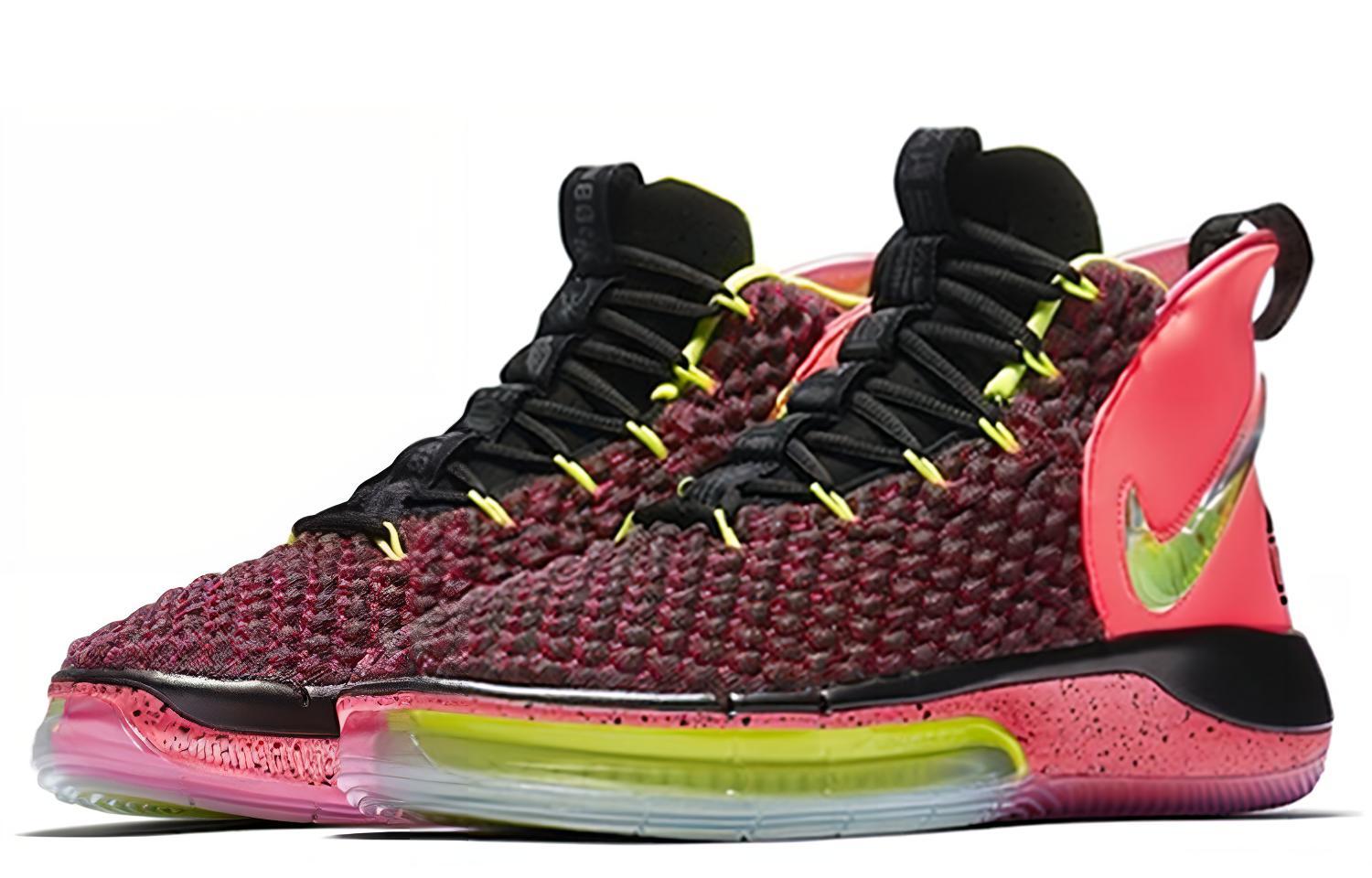 Мужские кроссовки Nike AlphaDunk EP (ярко-розовые) — фото 3