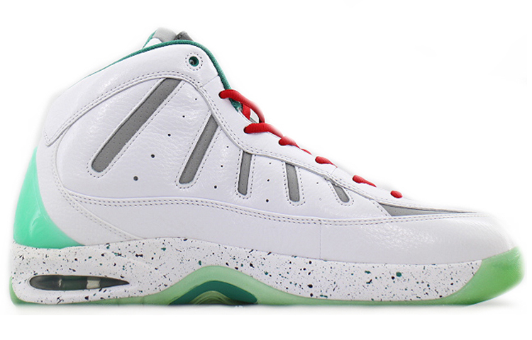 Мужские кроссовки Jordan Melo M7 China (бело-зеленый) — фото 2