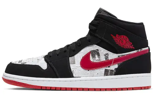 Air Jordan 1 Mid Se 'Newspaper Air Times'