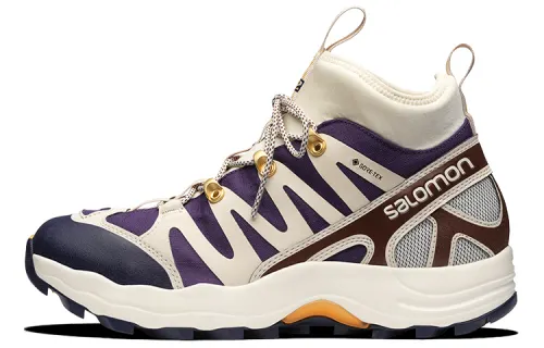 SALOMON Xa Pro 1 Mid Gore Tex 'Cream Purple Brown'