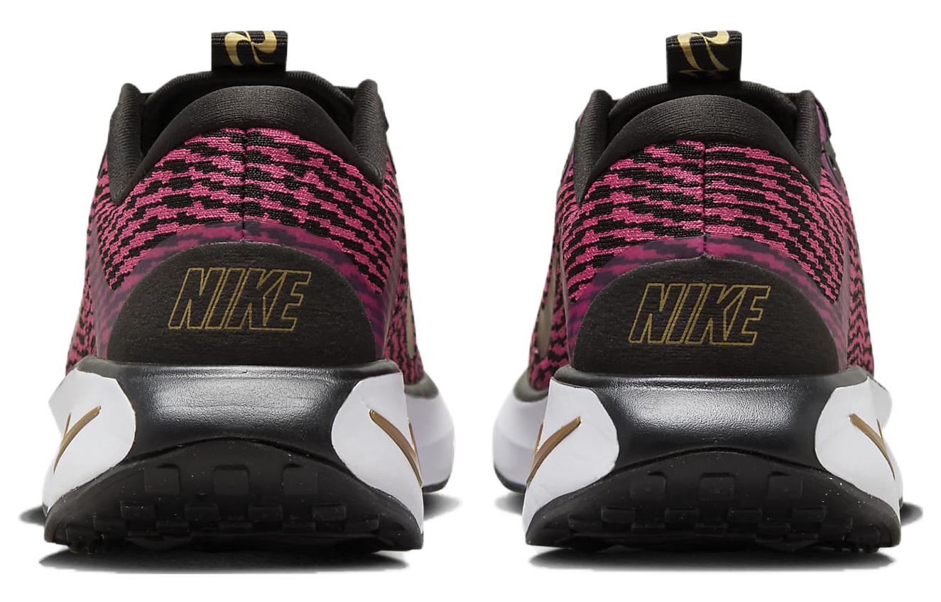 Nike Motiva Black Metallic Gold White Fireberry Women's