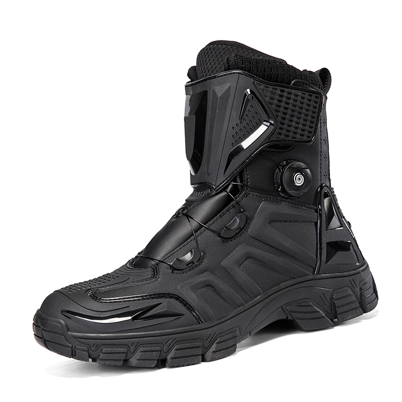 LOKWT Abrasion Resistant Waterproof Wear resistant And Waterproof High top Cycling Shoes Unisex
