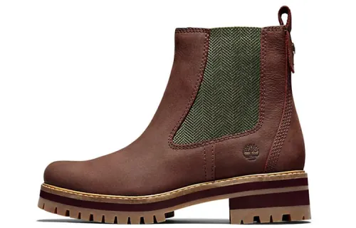 Timberland Women's Courmayeur Valley Chelsea Boot 'Burgundy'