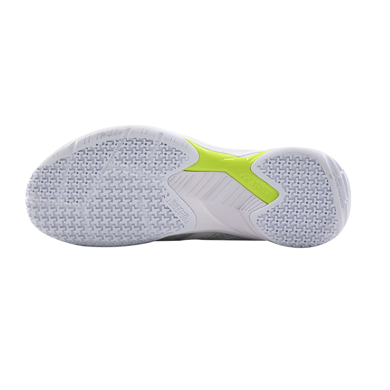 YONEX POWER CUSHION CASCADE ACCEL Cushioning Coverage Support Slip Resistant Low top Badminton Shoes Unisex White Lime