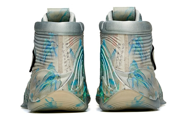Anta KT6 Thousand Miles Scenery Textile, Synthetic Leather Cushioning Slip Resistant Abrasion Resistant Breathable