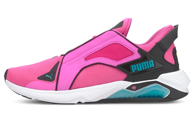PUMA LQDCELL Training Shoes Women's Low Top Pink/Black/Blue/White