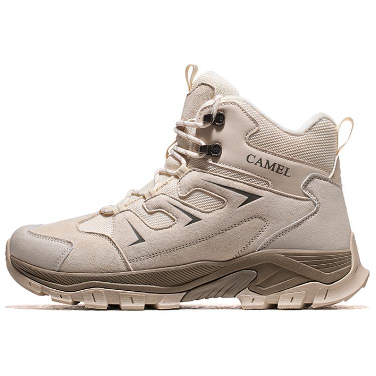 CAMEL Slip Resistant Abrasion Resistant High top Mountaineering Shoes Men’s