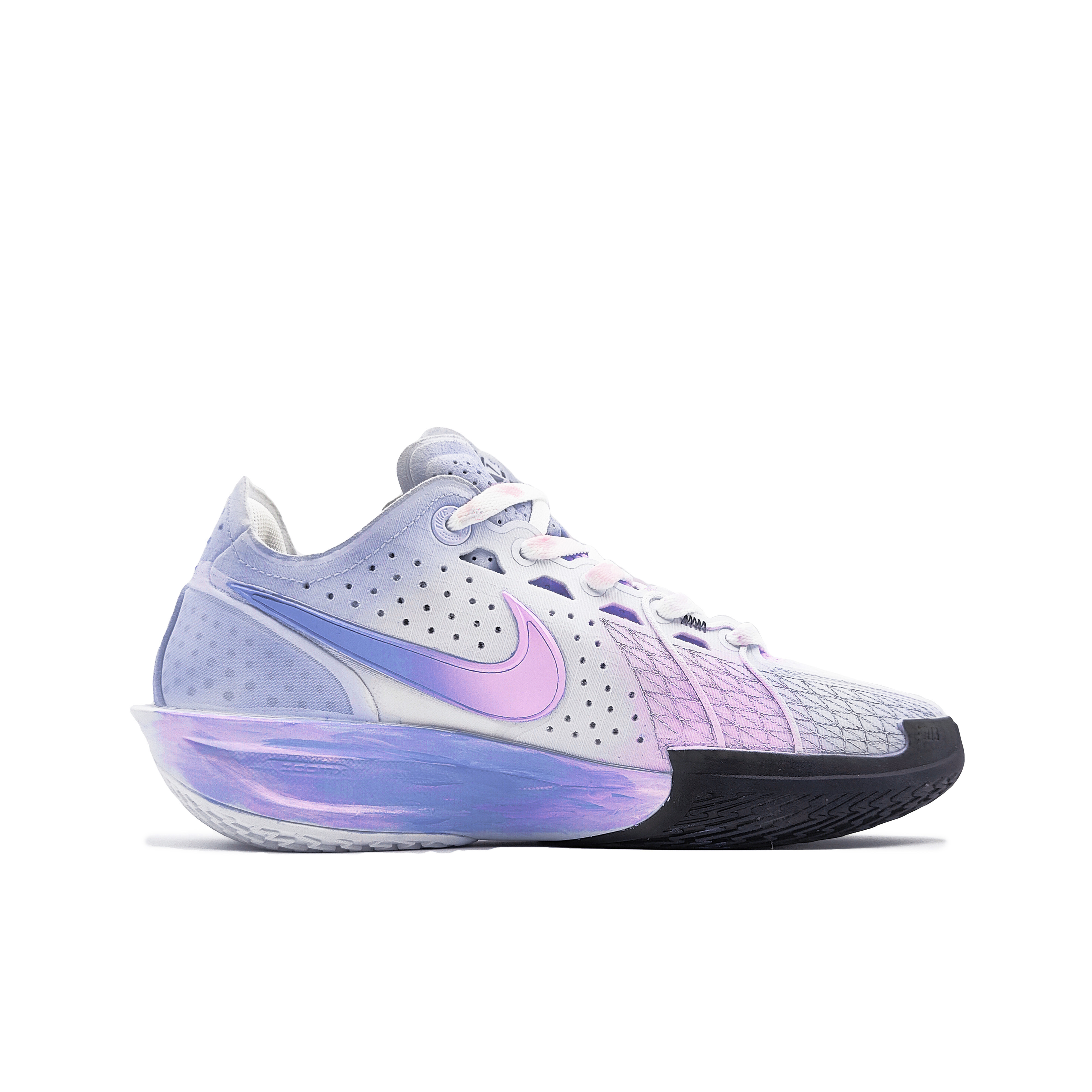 Nike Air Zoom G.T. Cut3 Basketball Shoes Unisex Low Top Blue/Black Purple