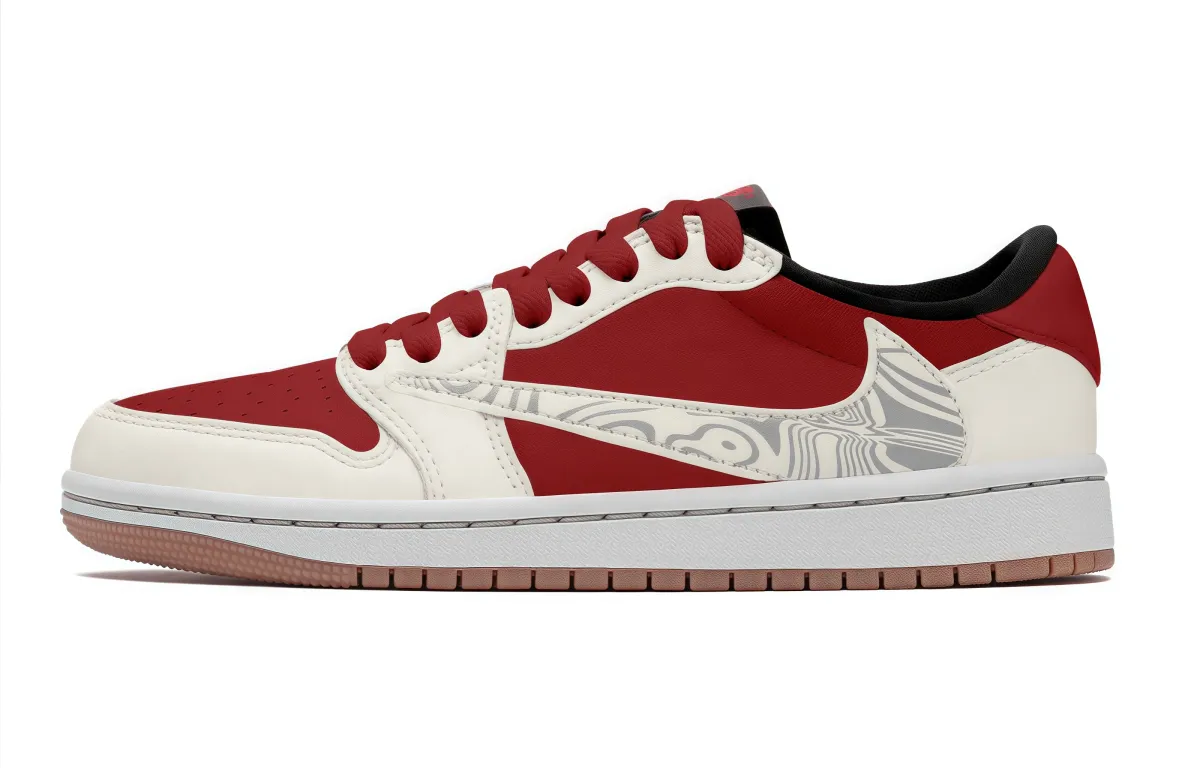 Jordan Air Jordan 1 Vintage Basketball Shoes Unisex Low Top Black