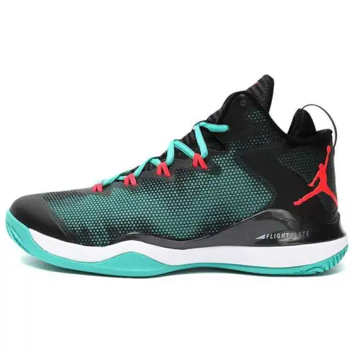 Jordan Super.Fly 3 Cushioning, Wear Resistant Mid top Basketball Shoes Unisex Black Blue