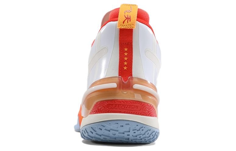 PEAK Flash 3 Basketball Shoes Men’s Low Top Ecru/Baymax