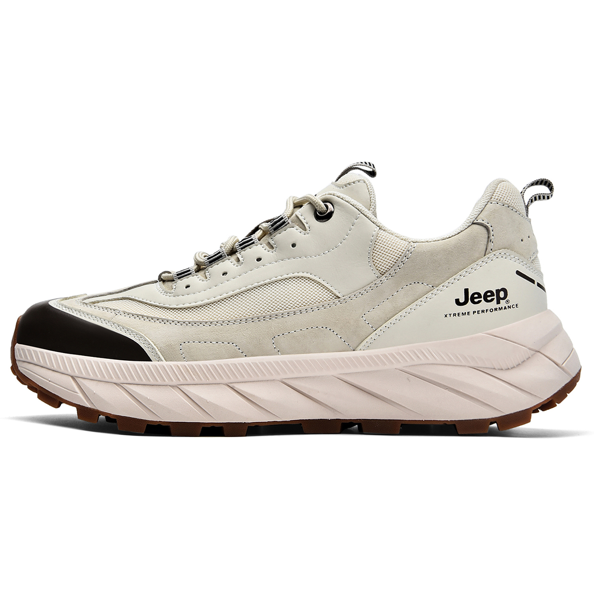 Jeep Cushioning Abrasion Resistant Breathable Low top Mountaineering Shoes Men’s Sand