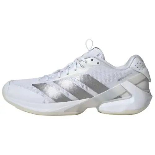Adidas Adizero Ubersonic 5 Cloud White Silver Metallic Women's