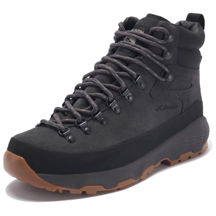 Columbia Slip Resistant Waterproof Grip Mid top Hiking Shoes Men’s Black