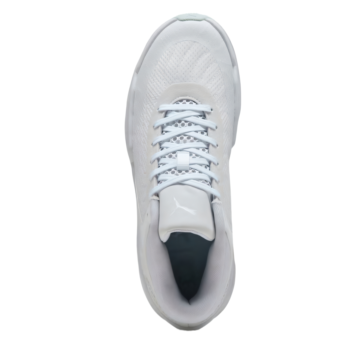 PUMA Court Pro Textile, Artificial Leather Mid top Basketball Shoes Unisex White