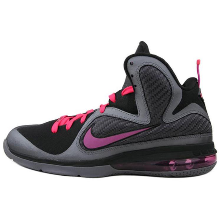 Мужские кроссовки Nike Nike Lebron 9 Miami Nights (серые с черным)