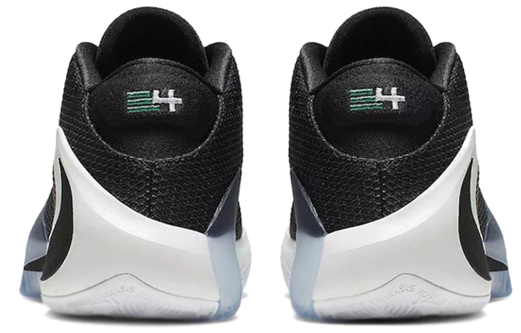 Мужские кроссовки Nike Freak 1 (черно-белые) — Чёрный / белый — фото 3