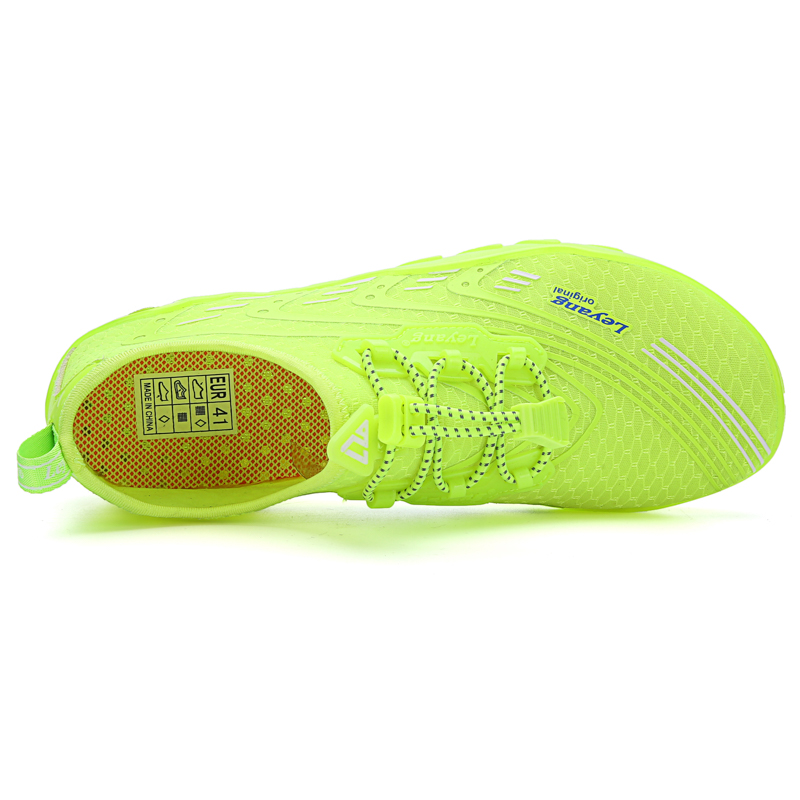 Leyang Abrasion Resistant Slip Resistant Low top Training Shoes Men’s Neon Green