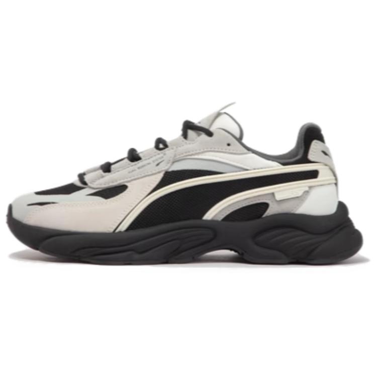 Кроссовки PUMA RS-Connect PU (черно-бело-серые)