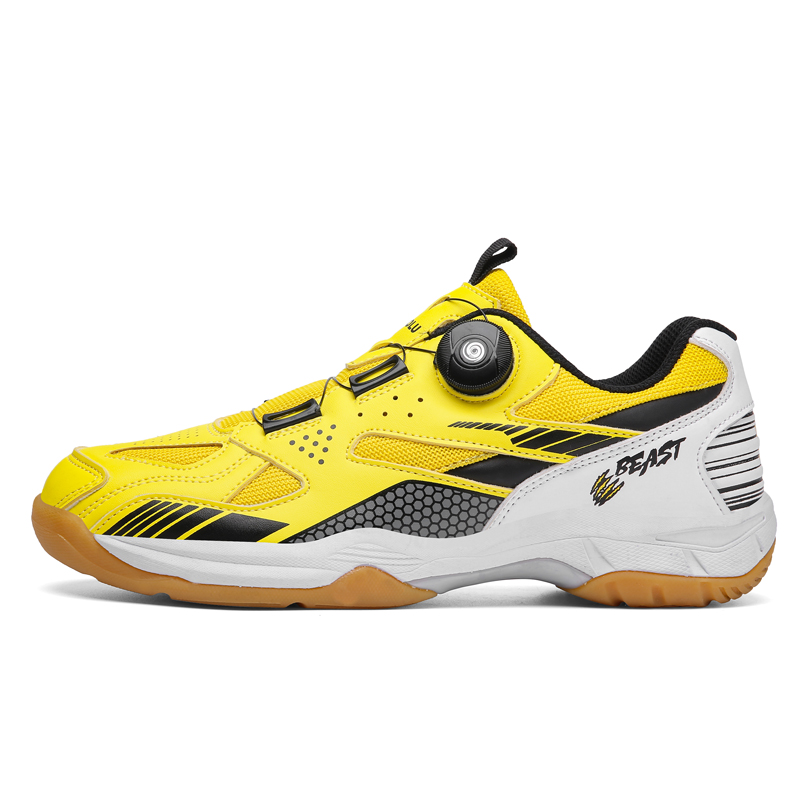 TABOLU Cushioning Coverage Abrasion Resistant Lightweight Breathable Slip Resistant Low top Badminton Shoes Unisex