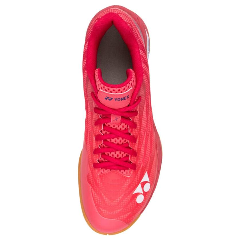 YONEX POWER CUSHION AERUS Slip Resistant Abrasion Resistant Low top Badminton Shoes Unisex Red