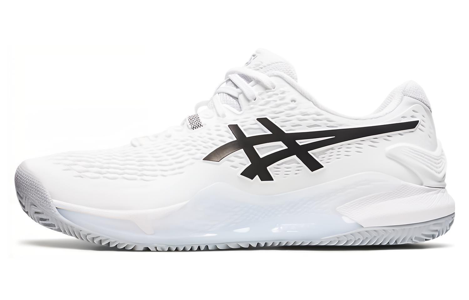 ASICS Gel Resolution 9 Clay White Black