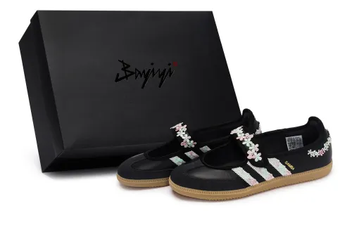 Adidas Originals Samba Jane 811 Manufacturing, Pink Guava, Special Shoe Box Mary Jane Shoes Women's Black