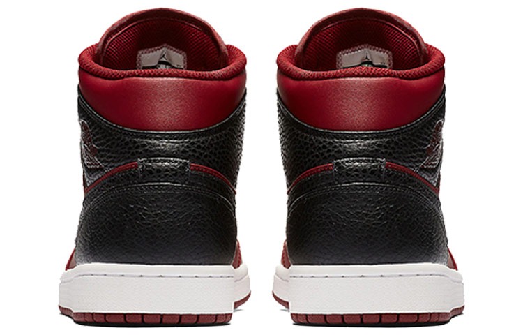 Jordan 1 Retro Mid Team Red Black