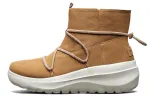 Skechers Skyhigh Ultra Thermal Slip on Short Snow Boots Women's Chestnut