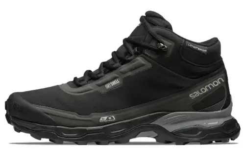 SALOMON Wear resistant And Lightweight High top Outdoor Shoes Unisex Black