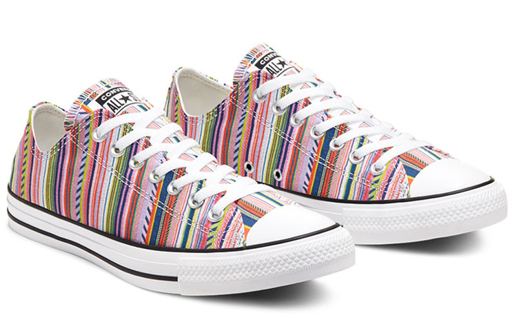 Кеды Converse Chuck Taylor All Star Low Top (разноцветные) — фото 3