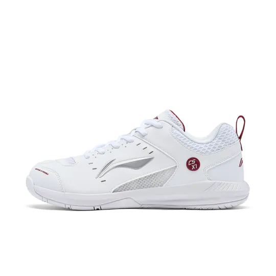 Li Ning Rocket Shoe 2.0 Low top Badminton Shoes Unisex White Red