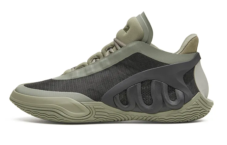 EQLZ EQUALIZER 2023 Cushioning Coverage Rebound Support High top Performance Basketball Shoes Gaia, Army Green